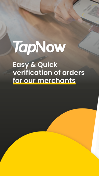 TapNow Merchant Screenshot