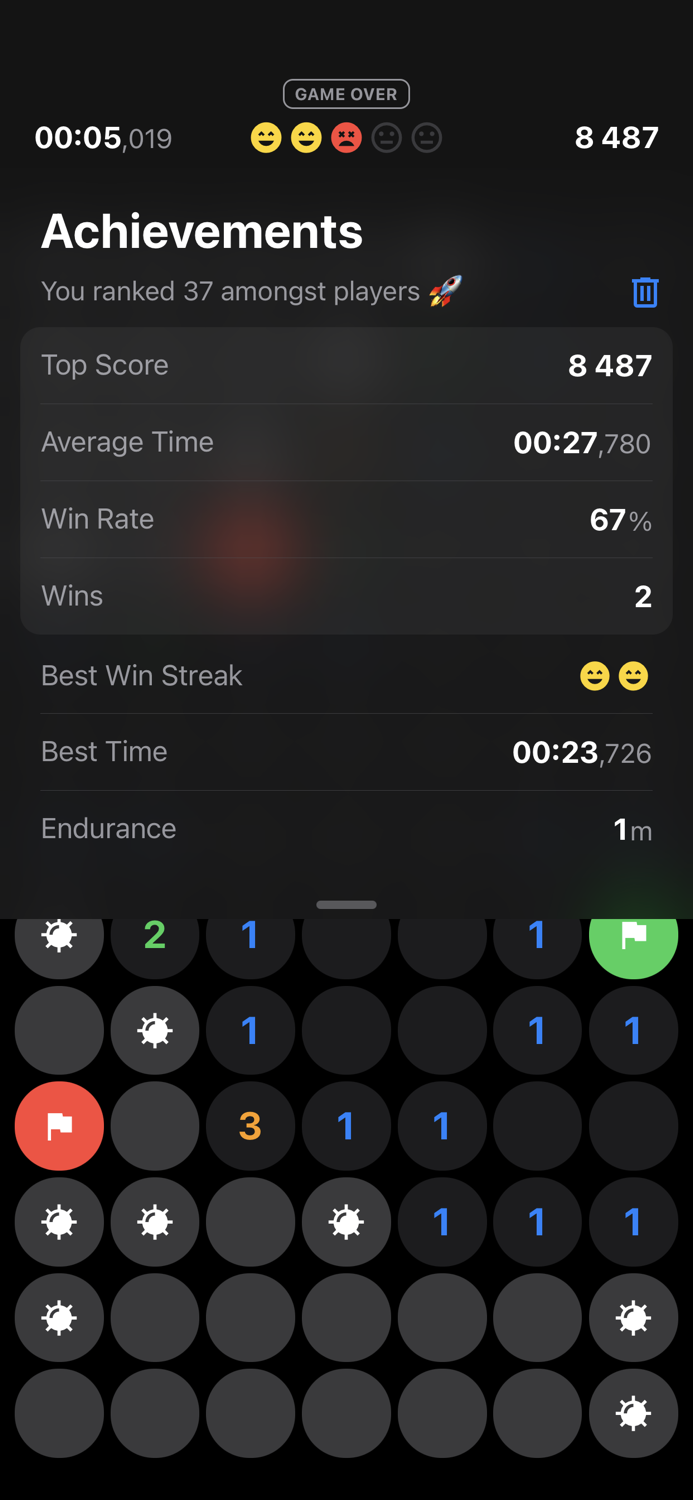 Mines - Classic Bomb Puzzle