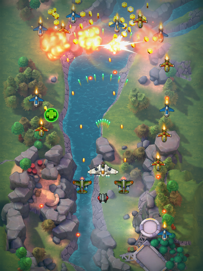 Sky Heat Alien Shooter Games