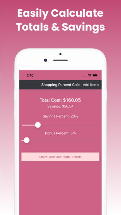 Shopping % Calculator Discountのおすすめ画像1