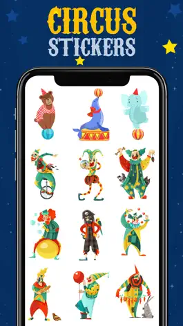 Game screenshot Circus Stickers Pack apk