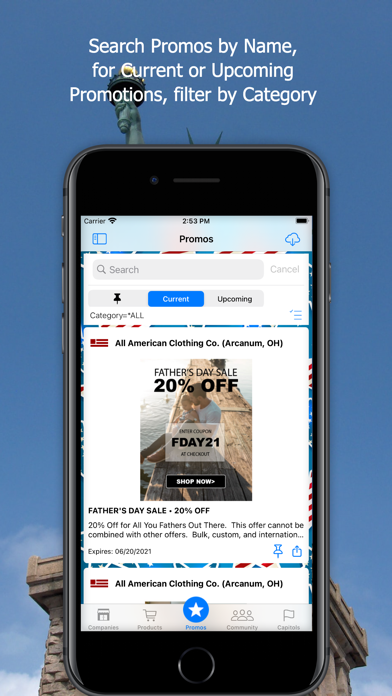 Buy American Screenshot