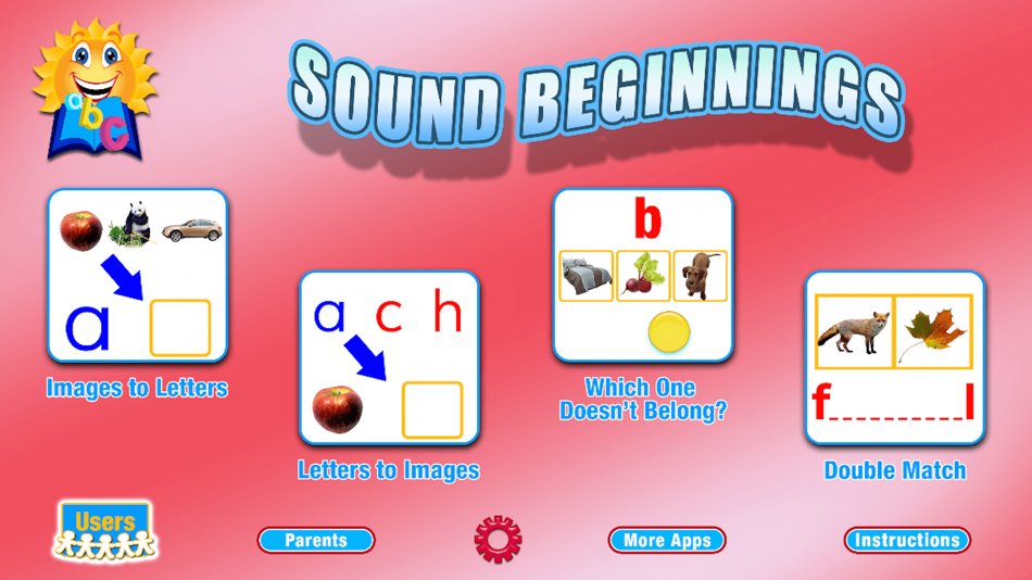 #1. SOUND BEGINNINGS for Schools (iOS) Podle: PRESCHOOL UNIVERSITY