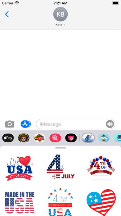 Happy 4th of July Stickers!!! Screenshot