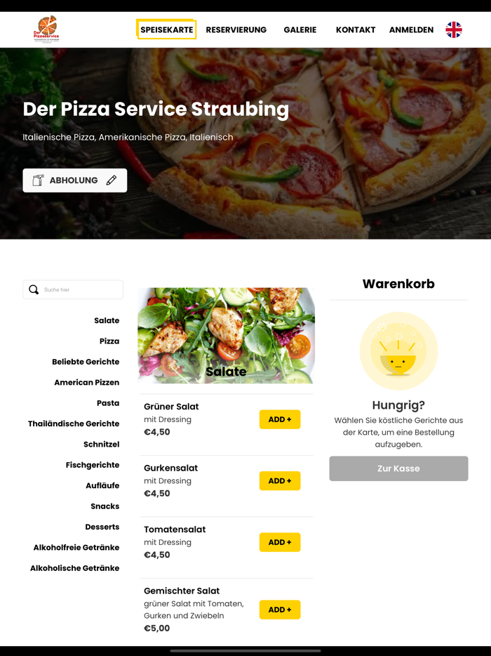 Der Pizzaservice