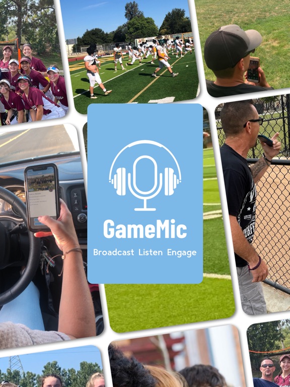 GameMic iPad screenshot 1 - Sports app