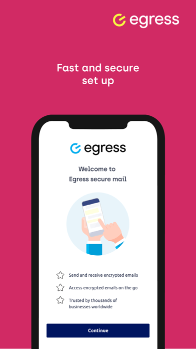 Egress Secure Mail Screenshot