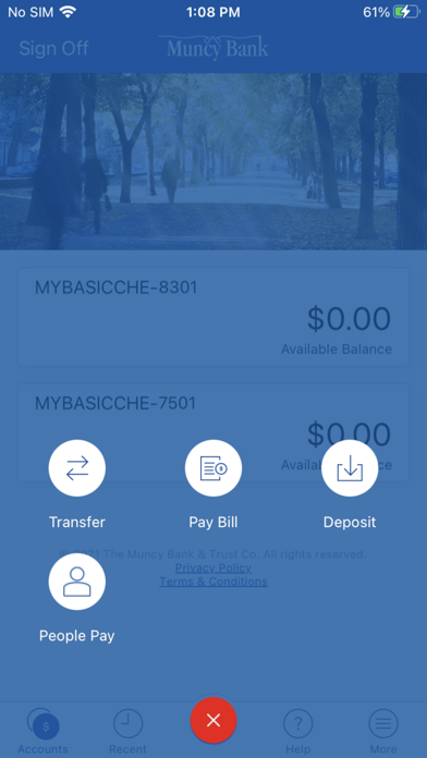 Muncy Bank Mobile Screenshot