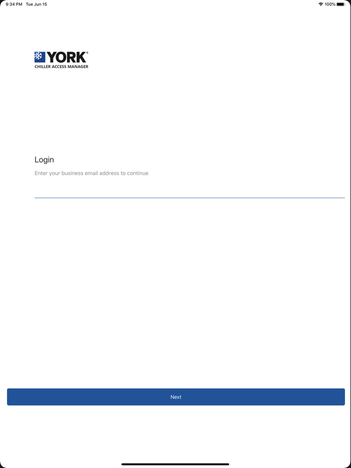 YORK Chiller Access Manager
