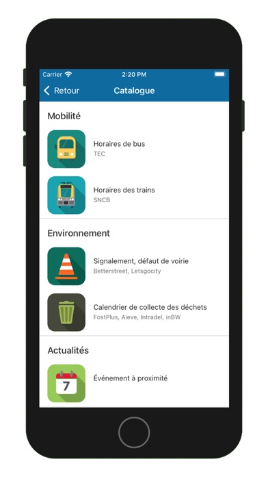 Bertrix en poche Screenshot