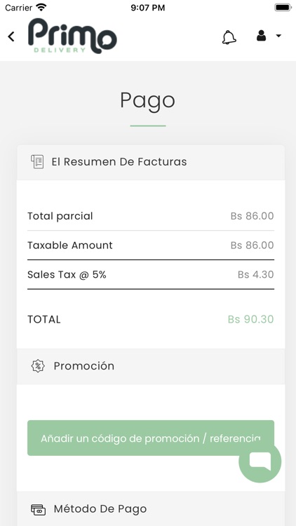 Primo Delivery screenshot-9