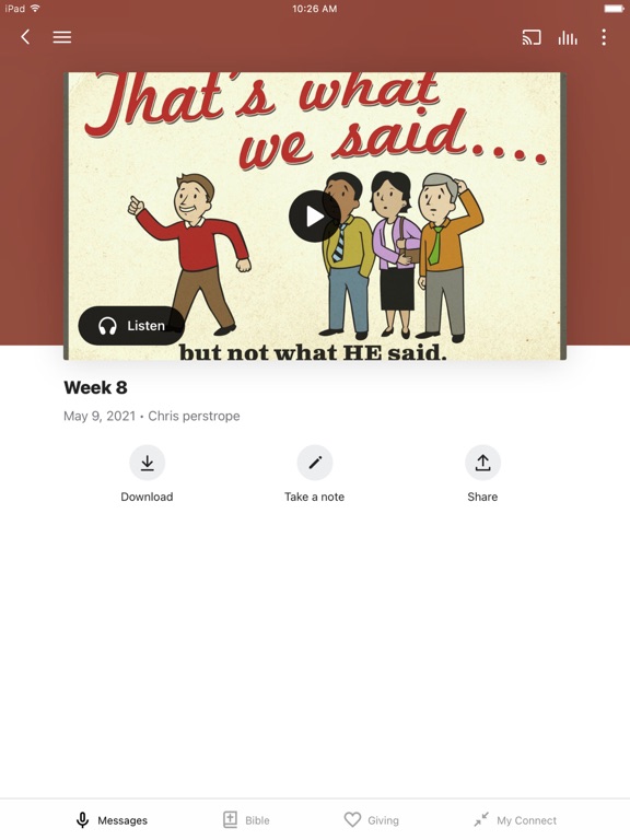 Connect STL iPad screenshot 3 - Education app