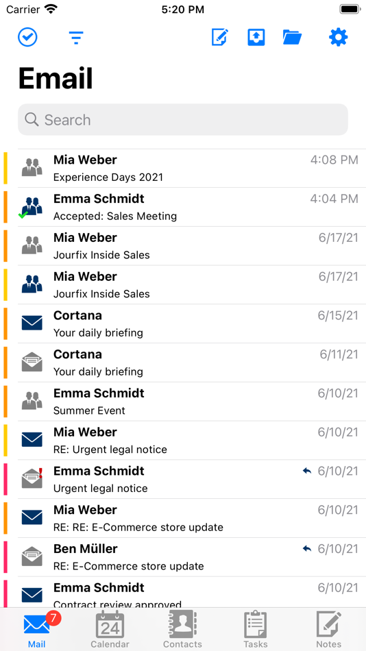 #1. ISEC7 MAIL for Workspace ONE (iOS) By: ISEC7 Group