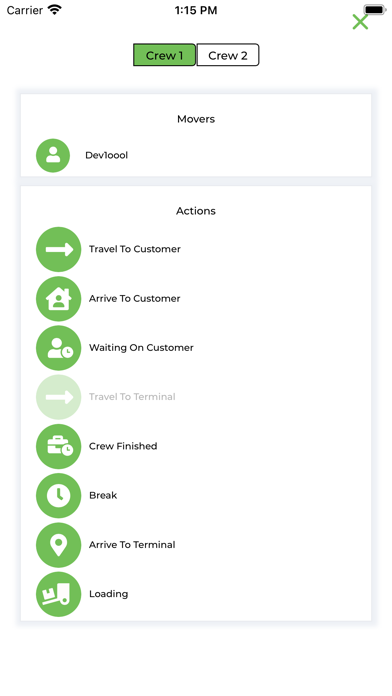 Screenshot #1 pour MoveDesk Crew