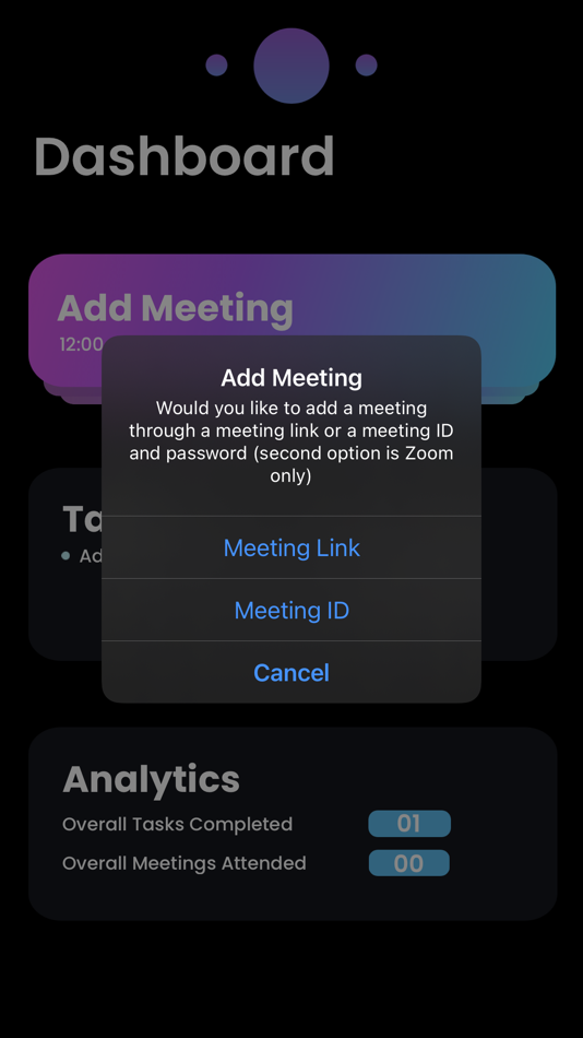 #5. Chronos: Zoom Link Organizer (iOS) By: Harshith Sadhu