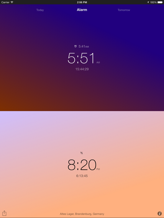 Screenshot #4 pour Sun Alarm