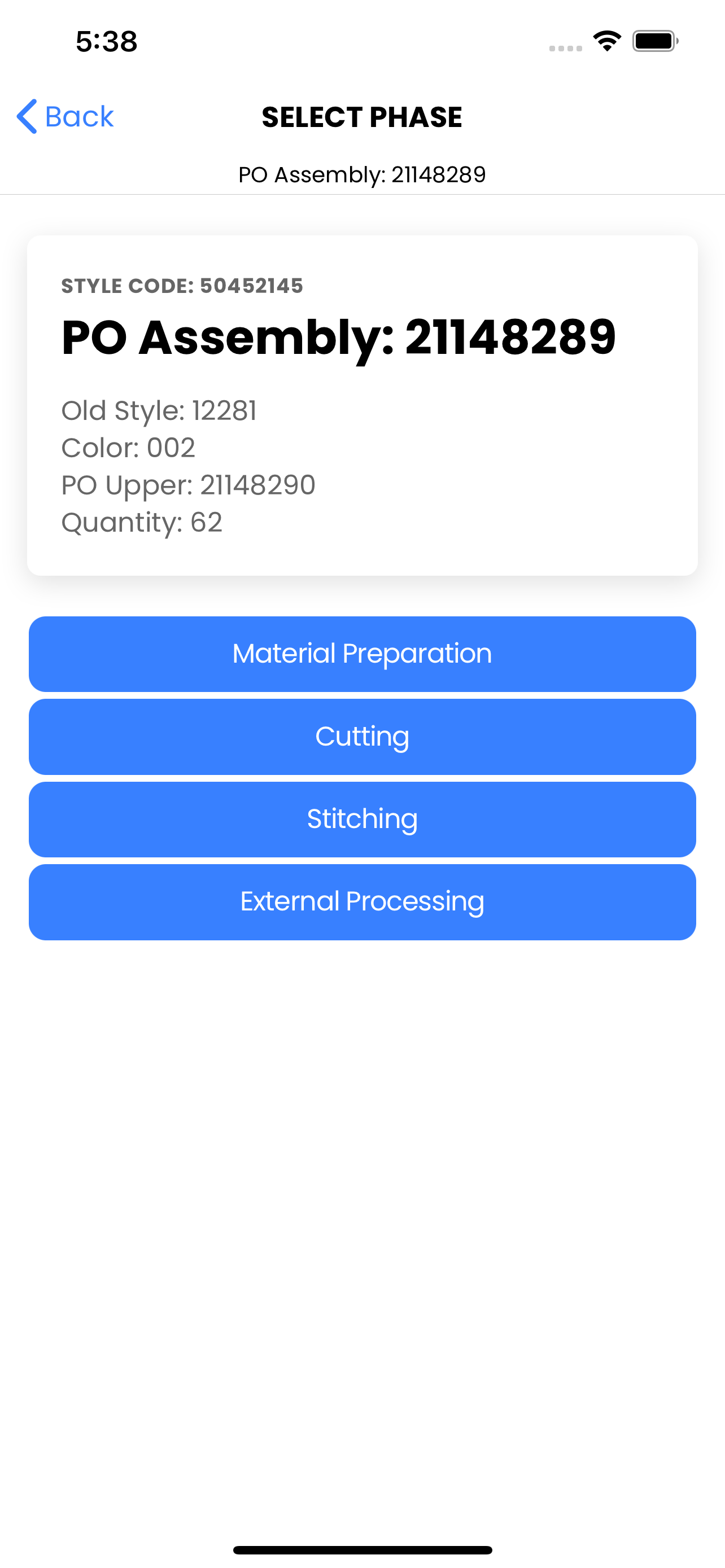 IDF Manufacturing
