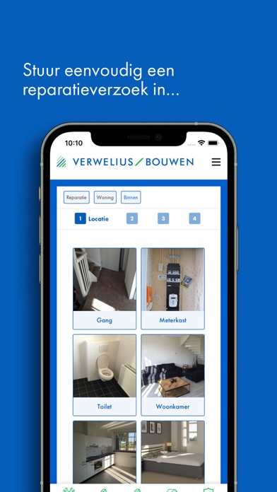 Verwelius Huurportaal Screenshot