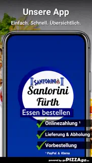 santorini grill & pizza fürth iphone screenshot 1
