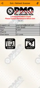 Plant Maintenance Online screenshot #4 for iPhone