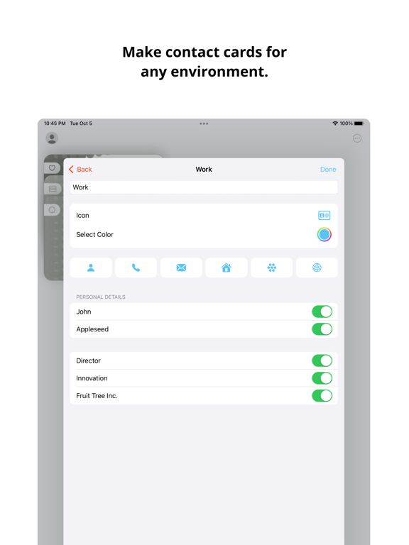 Screenshot #5 pour ContactDeck