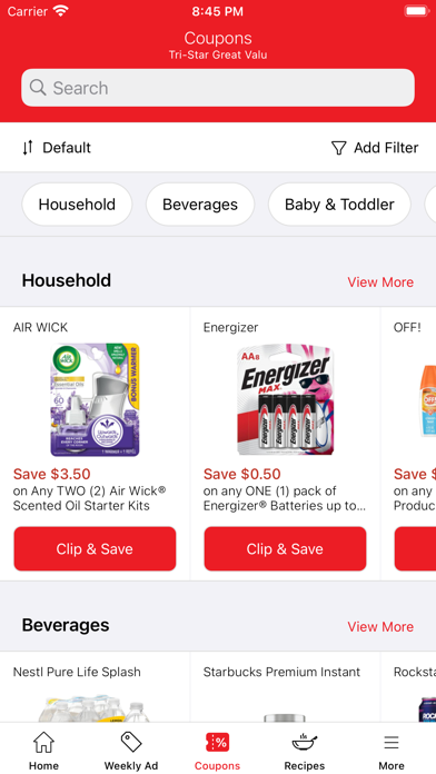 GreatValu Markets Screenshot