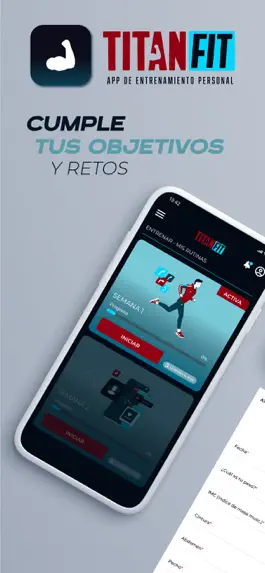 Game screenshot TitanFit - Entrenador Gym mod apk