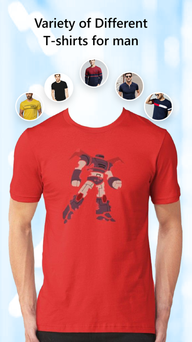 Man T-Shirt Photo Suit Montage Screenshot