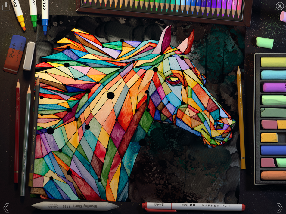 #3. Realistic Paint Studio (iOS) 由: Aleksandr Komarov