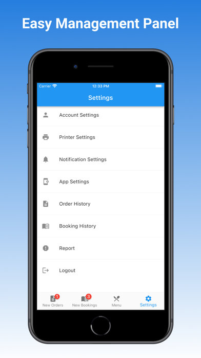 FoodMark Merchant Screenshot
