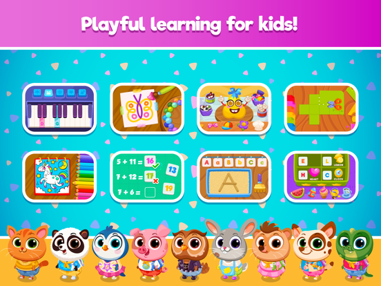 Bubbu School – Virtuele dieren iPad app afbeelding 1