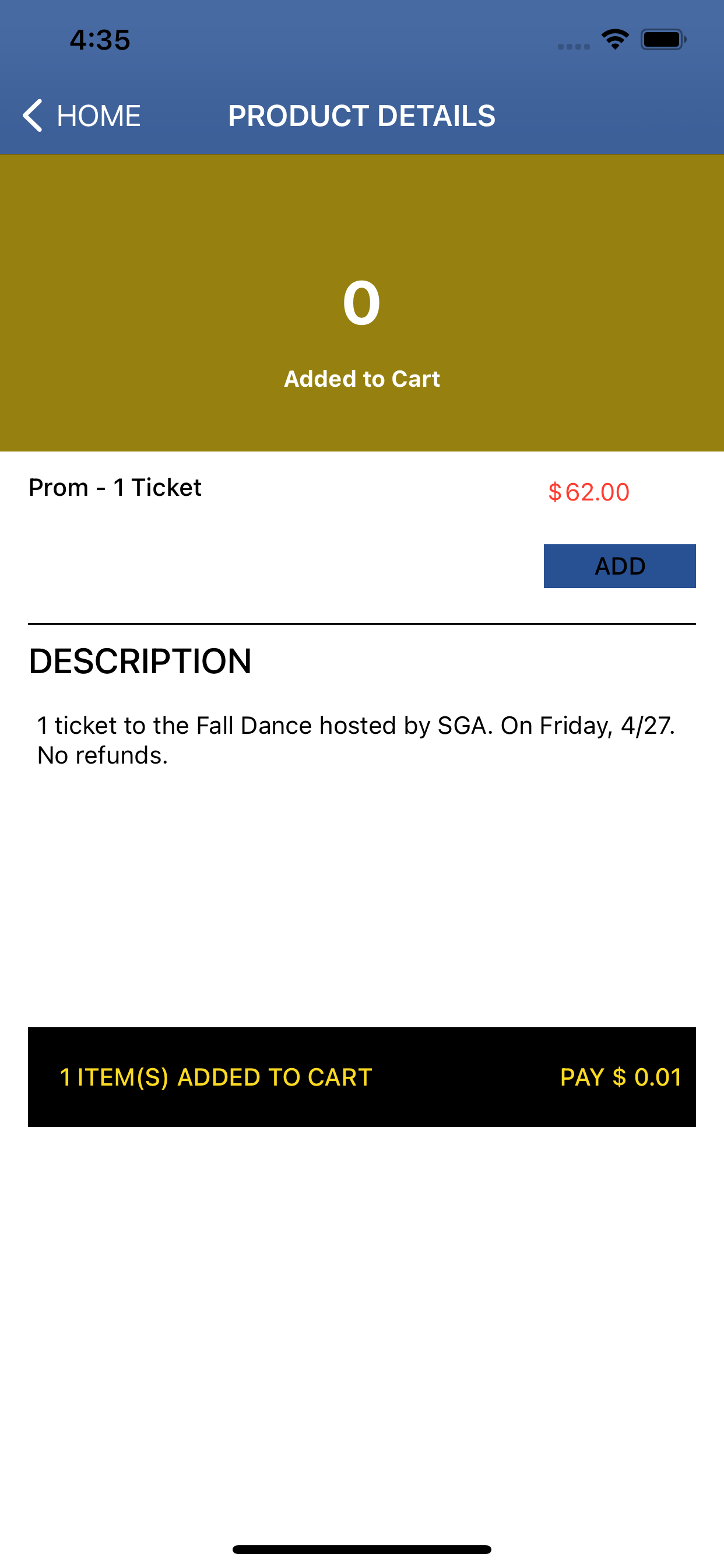 OMS Payment App