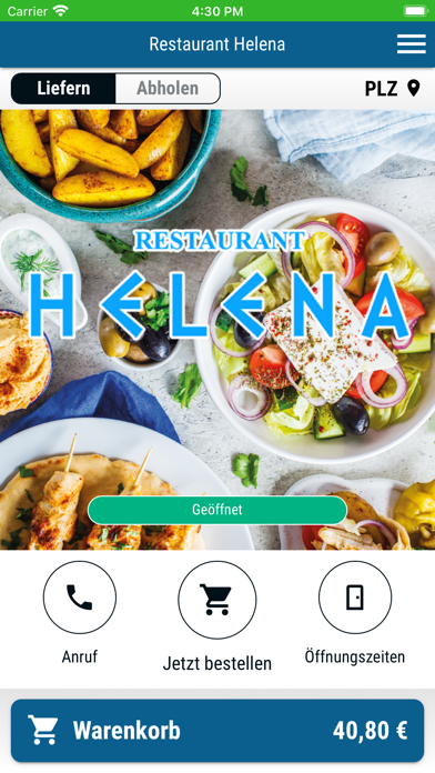Restaurant Helena Screenshot