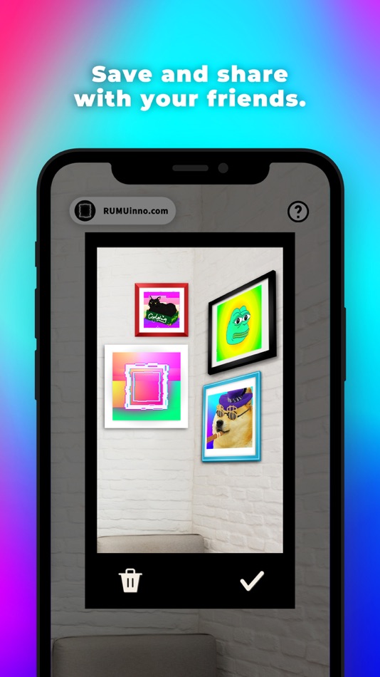 #6. NFT-ARt (iOS) 由: Rumu Innovation INC.