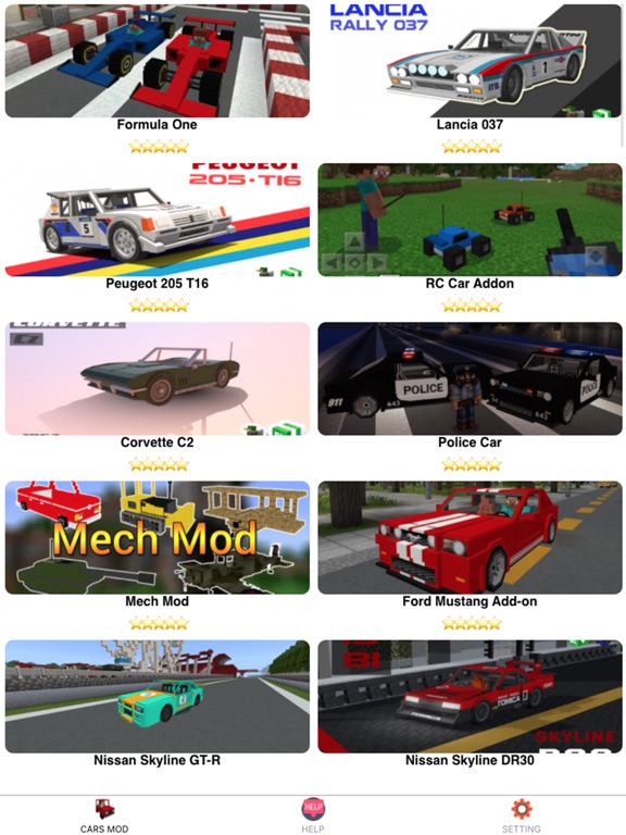 Cars Mod For Minecraft PEのおすすめ画像2