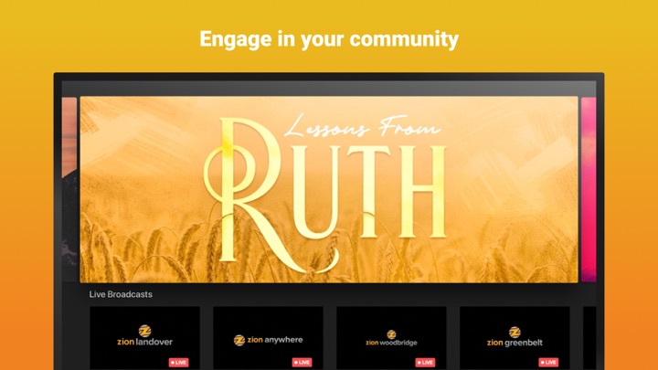Screenshot #2 pour Zion Church Streaming