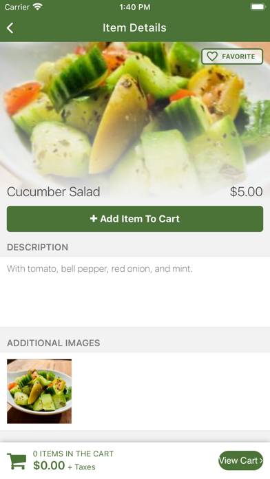 Phoenicia Foods Downtown Screenshot