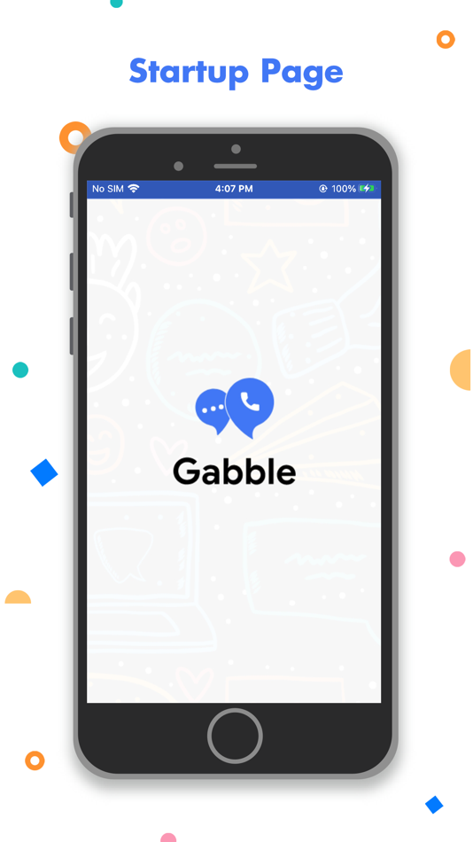 #1. Gabble-Chat & Video Calls (iOS) 由: Trioangle Minds Technologies Private Limited