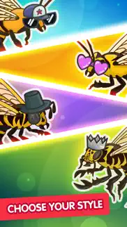 angry bee evolution - clicker iphone screenshot 1
