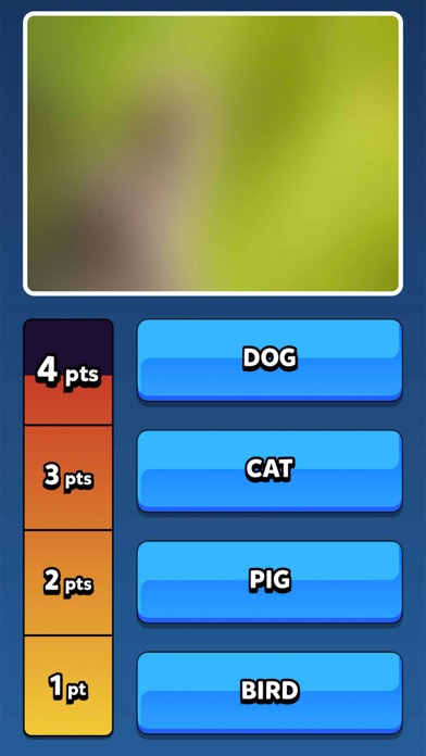 Blurry Quiz Screenshot