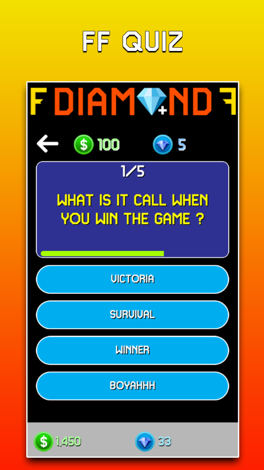 #3. Diamond Convert - Lucky Quiz F (iOS) Podle: Hung Dang
