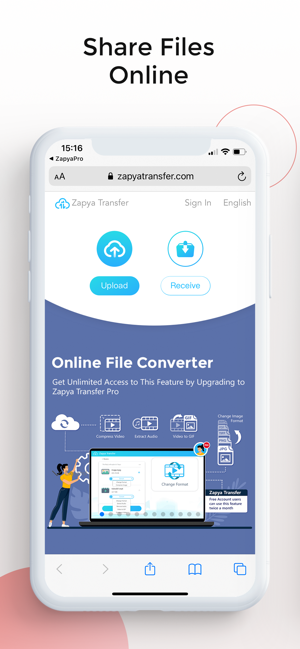 ‎Zapya - File Sharing Screenshot