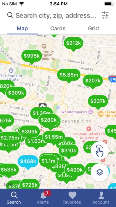 Realty Mark Property Search Screenshot