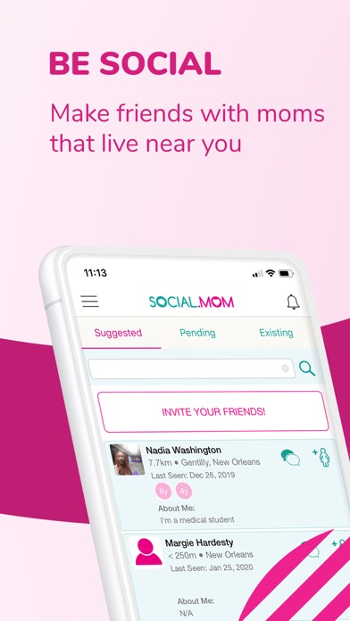 Social.mom - Parenting App Screenshot