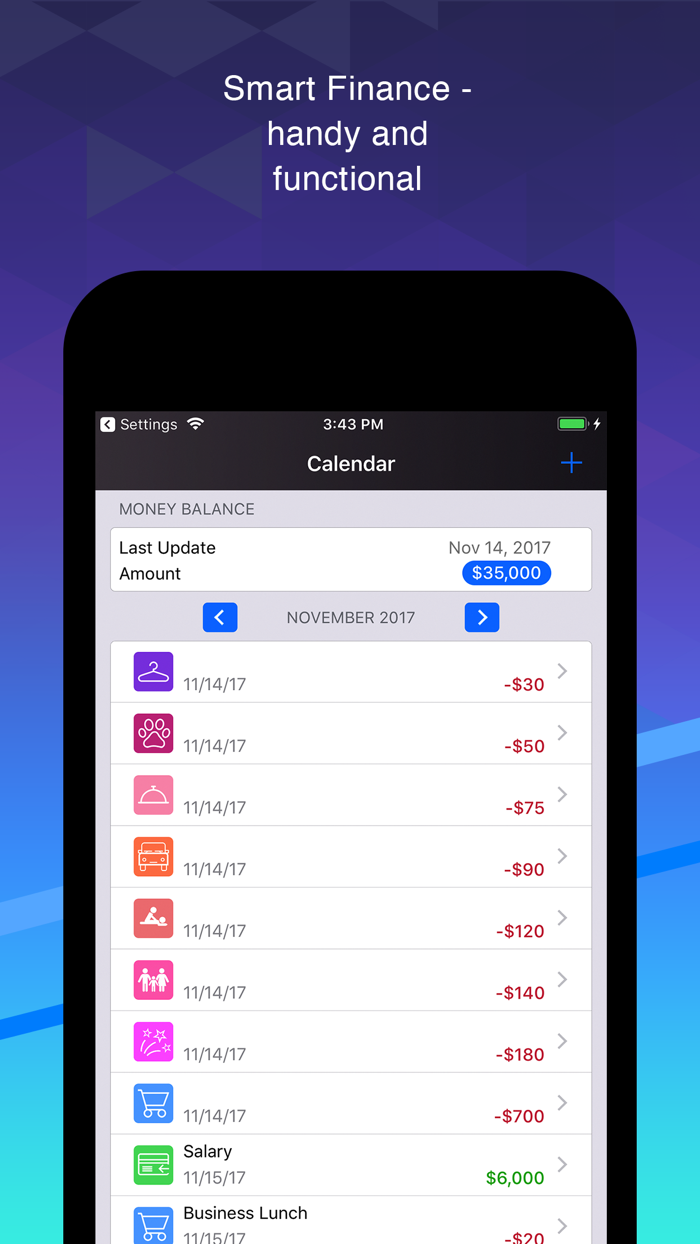 Smart Finance  Budget