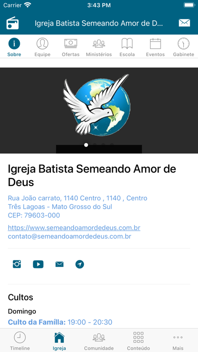 IB Semeando o Amor de Deus Screenshot