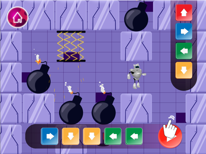 Robot Factory plant with dino