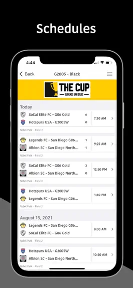 Game screenshot The Cup By Legends San Diego apk