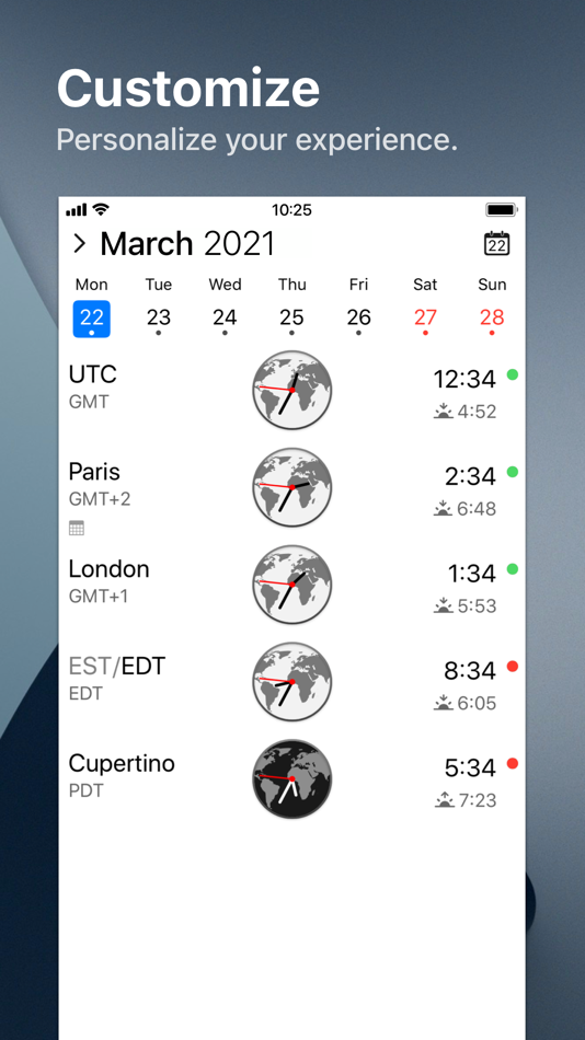 #5. The Clock by seense (iOS) 由: Fabrice Leyne