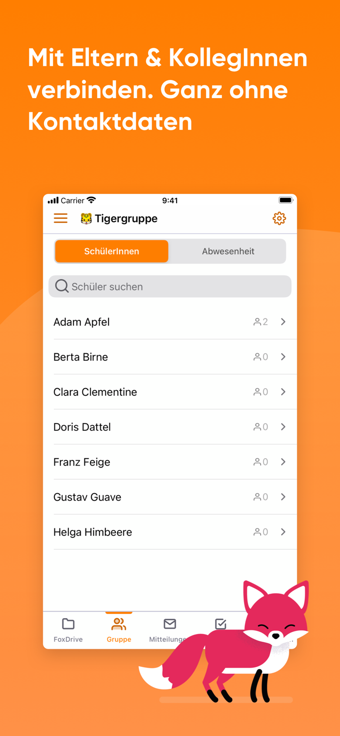 KidsFox - der Kita-Messenger